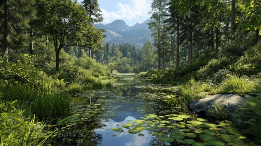 Forest Pond puzzle preview